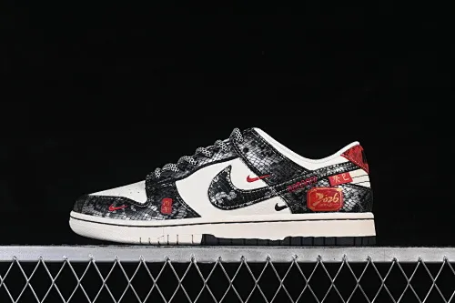 All categories Nk SB Dunk Series Nk SB Dunk Low High-end customized low-top sneakers Nike SB Dunk Low Year of the Horse limited edition Dragon and Horse Spirit Anniversary high-end customized low-top casual sneakers YX5066-C93